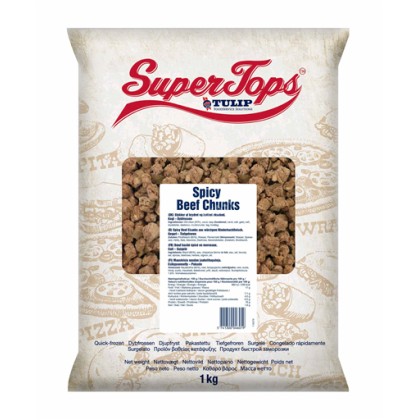 Supertops Spicy Beef Chunks