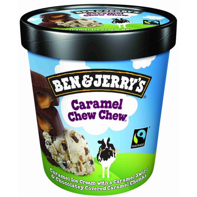 Ben - Jerry Caramel Chewy Ice Cream (465ML)