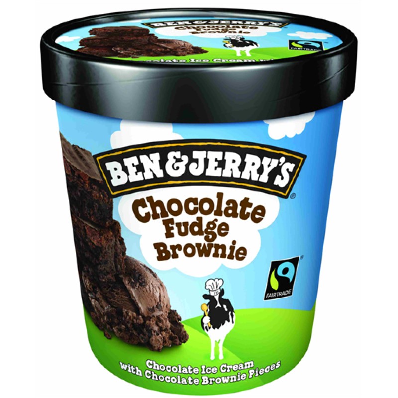 Ben - Jerry Chocolate / Fudge Brownie Ice Cream (465ML)