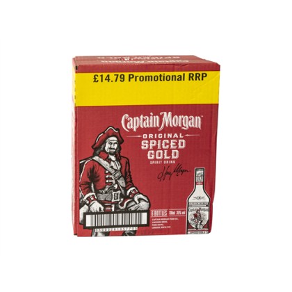 Captain Morgan  Original Spiced Gold Rum (6x70CL)