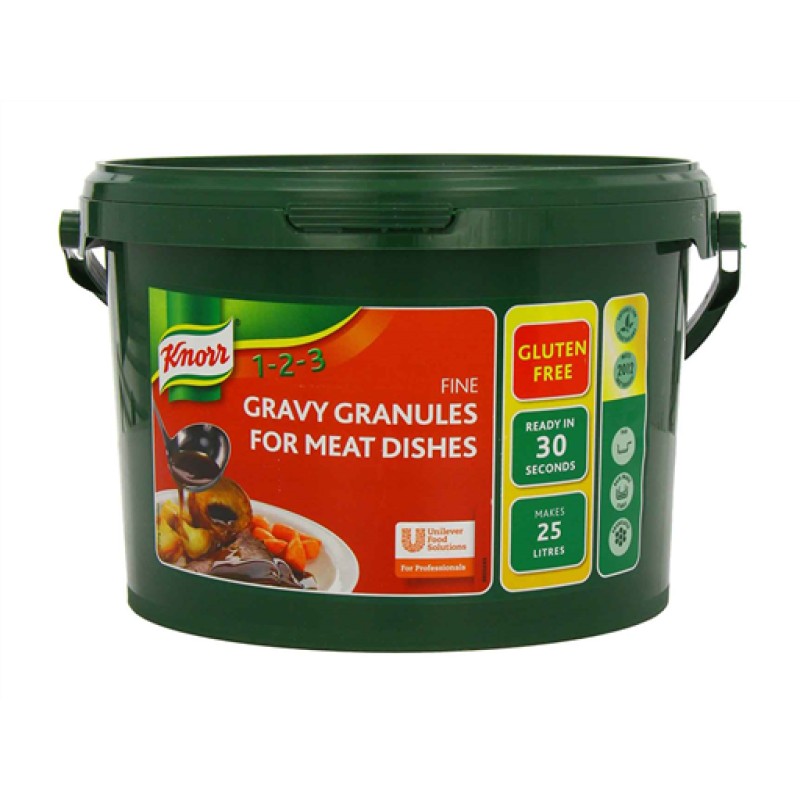 KNORR GRAVY MEAT & VEG GLUTEN FREE (MAKES 25LT)