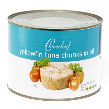 Clover Tuna Chunks In Oil (6x1.7KG)