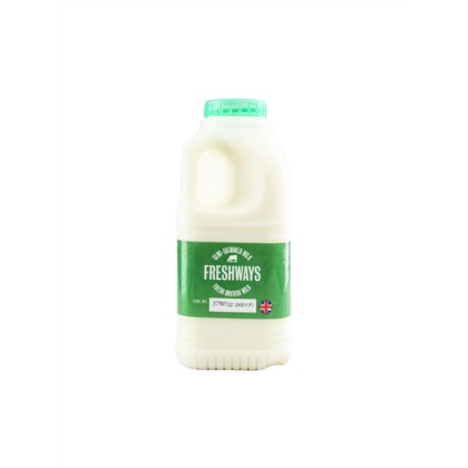 Country Milk 568ml Semi Skimmed British Milk (green) (568ML)