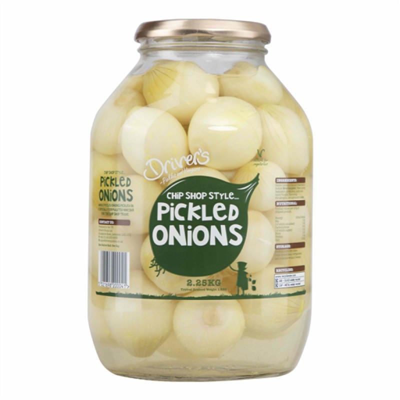 Drivers Pickled Onions Chip Shop (4x2.85KG)