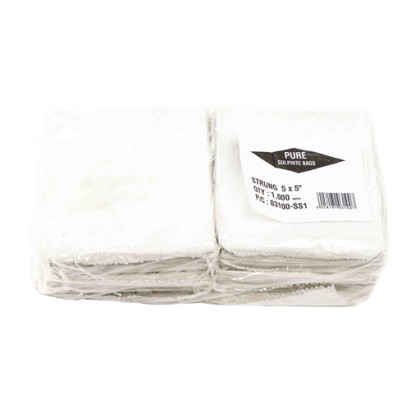 (5x5) White Takeaway Bags