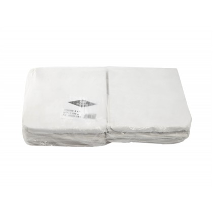 (8.5x8.5) White Takeaway Bags