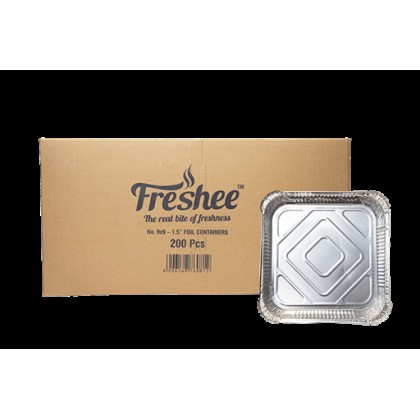 Square Foil Trays 9x9 (1.5)