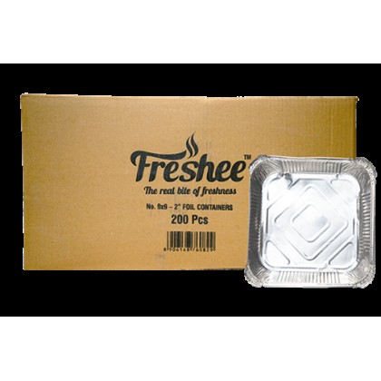 Square Foil Trays 9x9 (2)