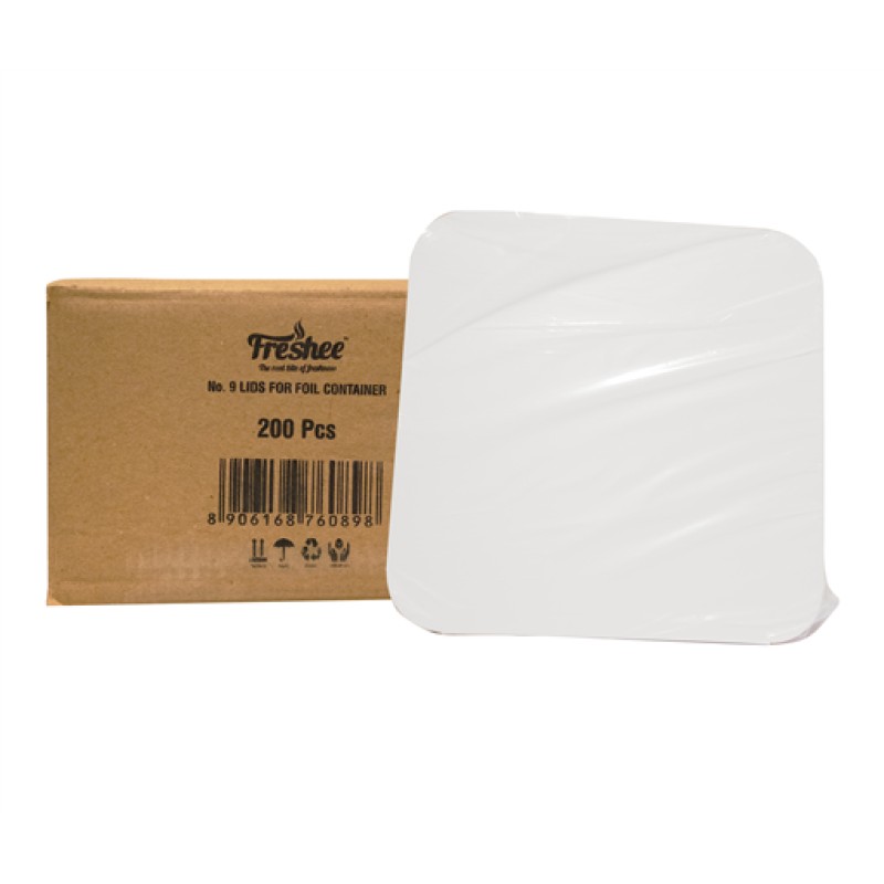 9x9 Lids For Square Foil Trays
