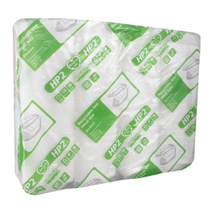 Linpac Hb9 Kebab Boxes (white)