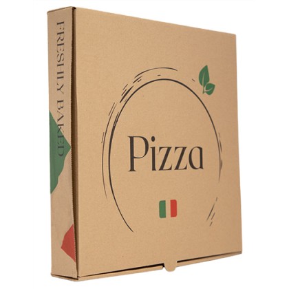 10 Brown Pizza Boxes