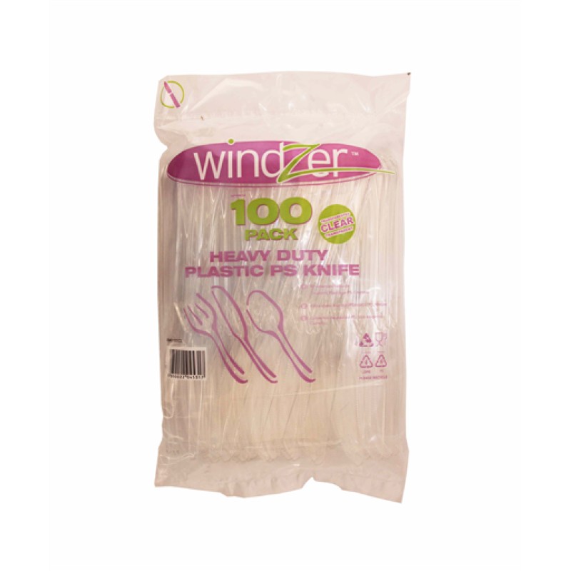 Clear Heavy Duty Plastic Knife