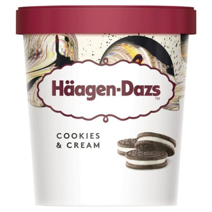 Haagen - Dazs Cookies  Cream (460ML)
