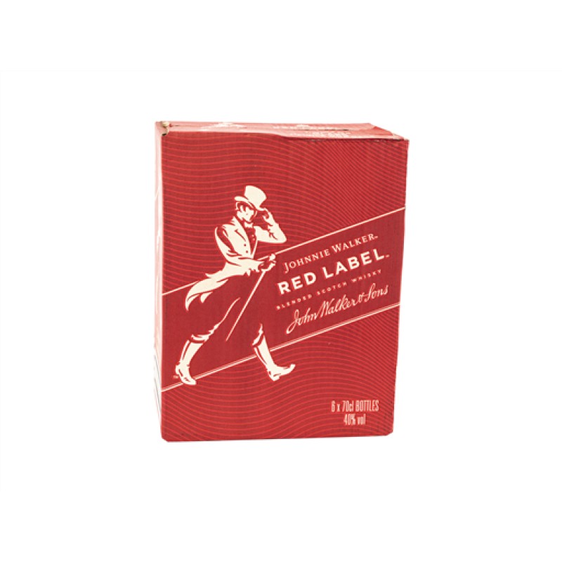 Johnnie Walker Red Label Whiskey (6x70CL)