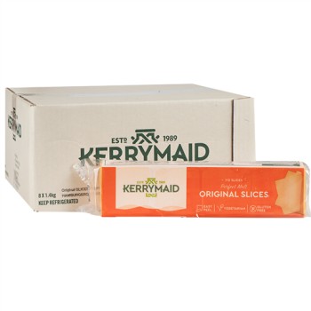 Kerrymaid Burger Cheese Slices 1.4kg (112PCS)