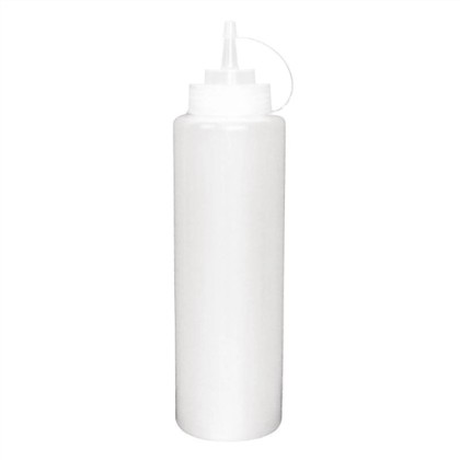 Large Clear Sauce Bottles