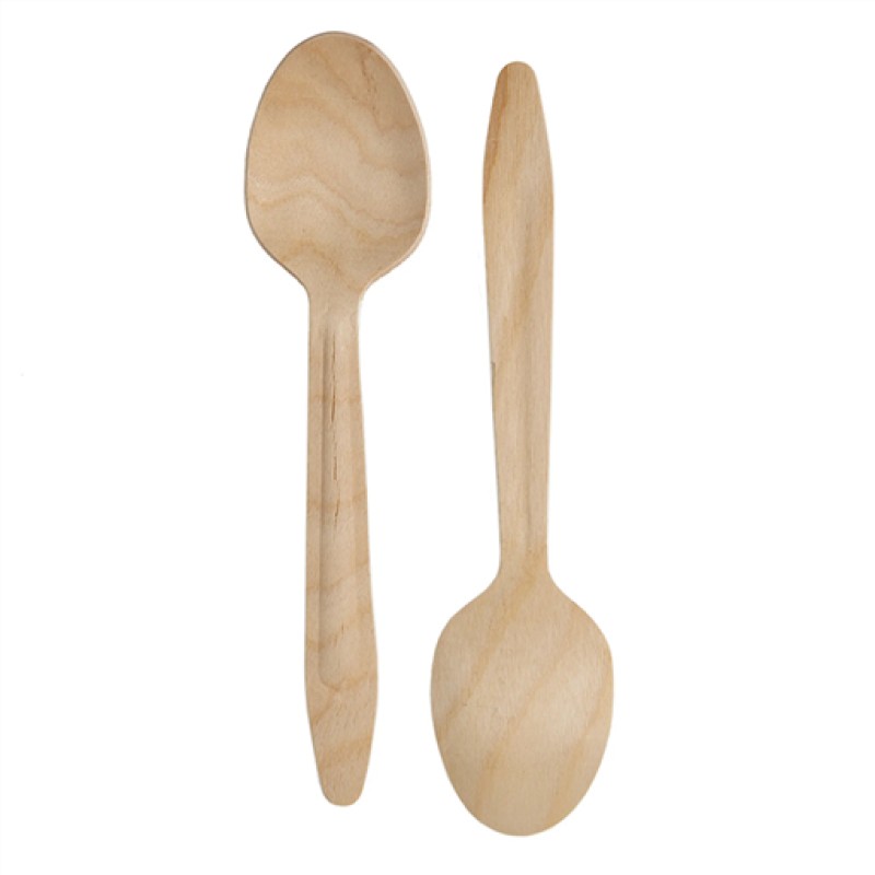 Wooden Dessert Spoon
