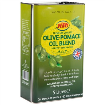 Ktc Pomace Olive Oil Blended Tin (5LT)