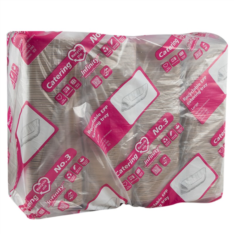 Mirpacklinpack Chippy Tray Size 3 (cs3) (1x400PCS)