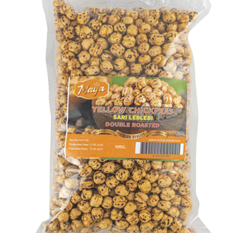 Maya nuts Double Roasted Yellow Chickpeas (sari Leblebi) (500G)