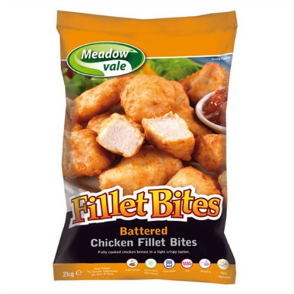 Meadow Vale Crispy Battered Fillet Bites (g1450508) (2KG)