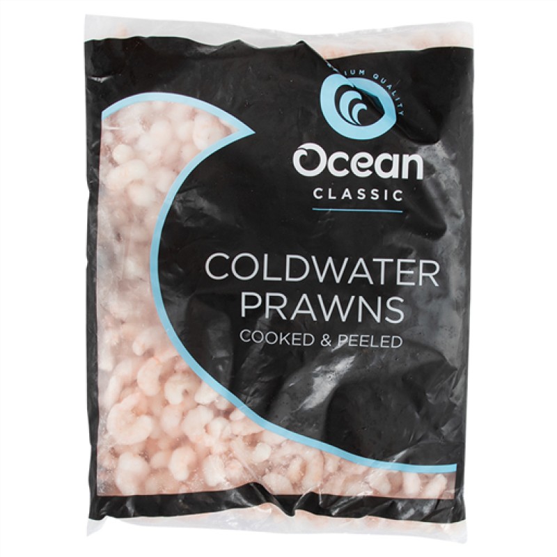 Oceanclassic Large Luxury Prawns Cooked  Peeled (pc0097) (1.2KG)