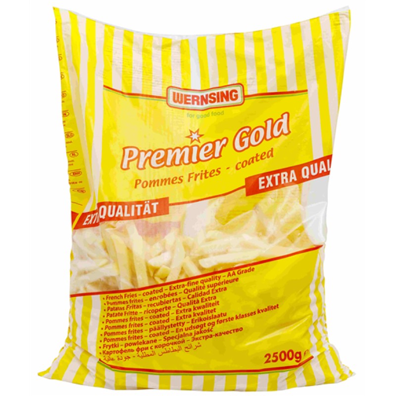 Premier Gold Chips Coated 3/8 (4x2.5KG)
