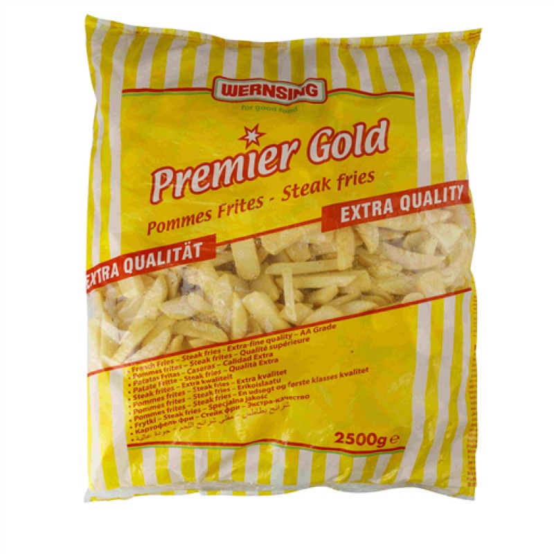 Premier Gold Steak Fries (aa-grade) (4x2.5KG)