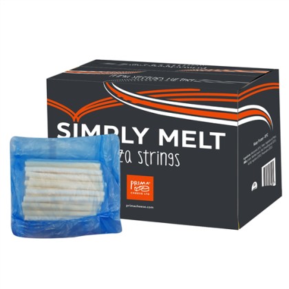 Prima Cheese Simply Melt Pizza Strings (6x1KG)