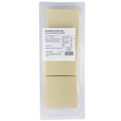 Prima Cheese Mild Cheddar Cheese Slices (1KG)