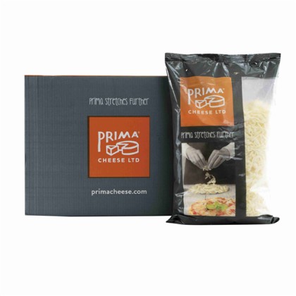 Prima Cheese Grated 80/20 With Cheddar Red Tape (6x1.8KG)