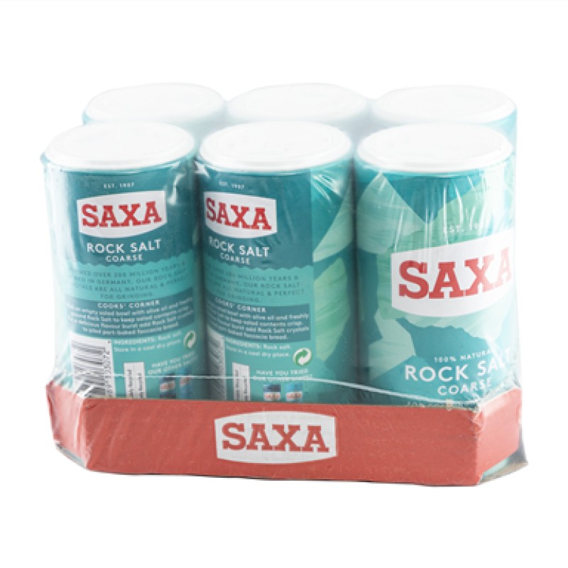 Saxa Rock Salt Coarse (6x350G)