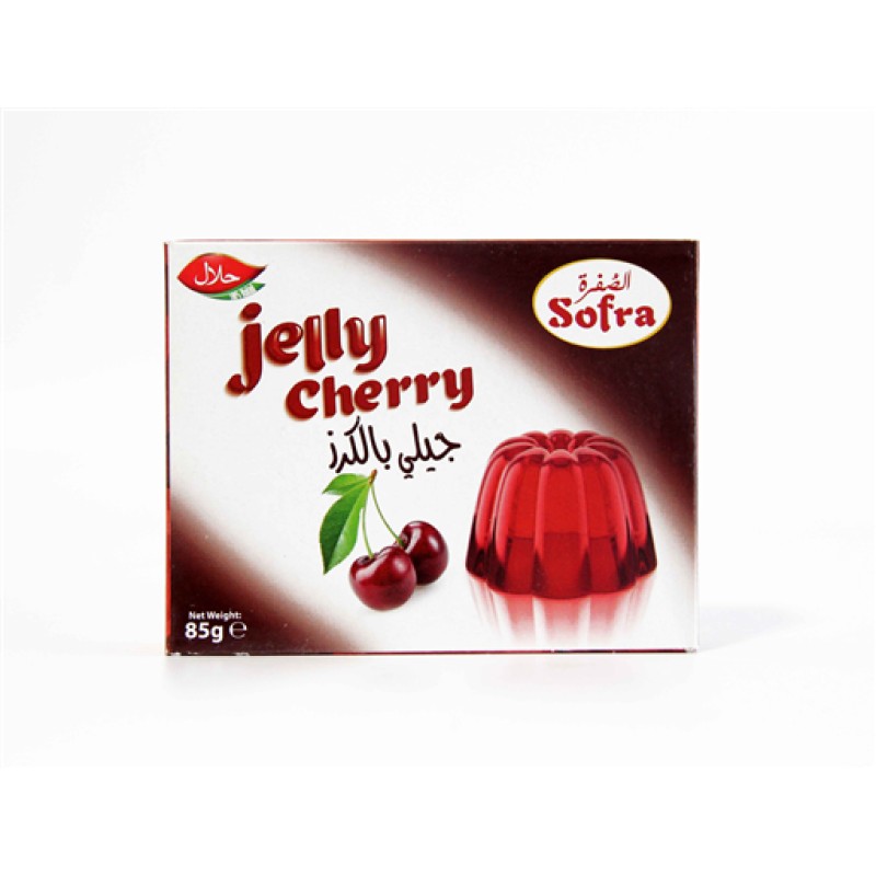 Sofra Dessert Cherry Jelly 59p (24x85G)