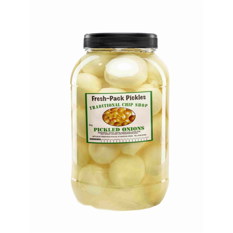 Traditional Chip Shop Pickled Onions Large Plastic (4KG)