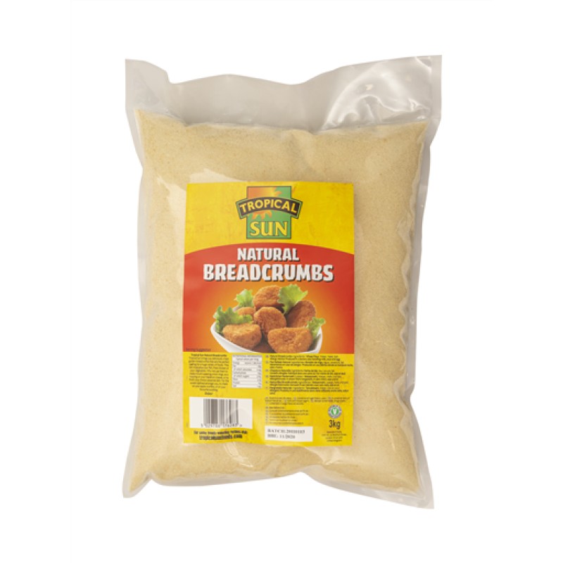 Tropical Sun Natural Breadcrumbs (3KG)