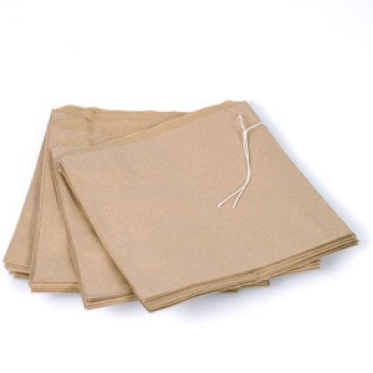 Brown Kraft Take Away Bags 12