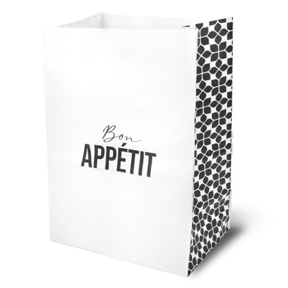 Bon Appetit Jumbo White Paper SOS Bags 300x180x425mm 1x80