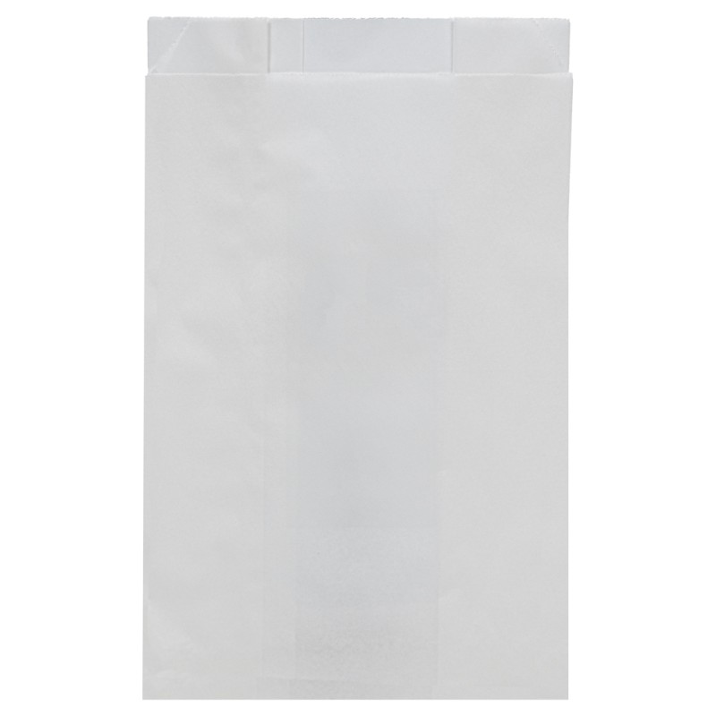 White Grease Resistant Take Away Bags 6
