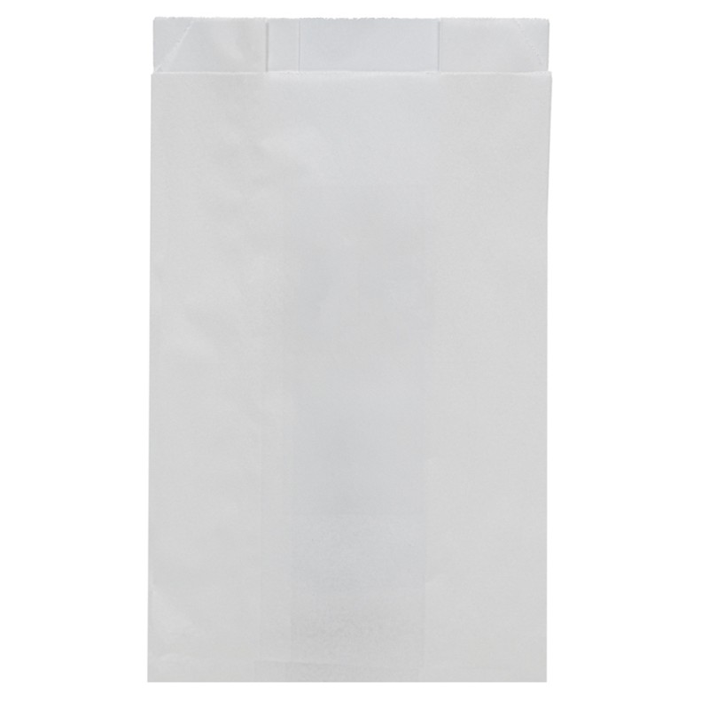 White Grease Resistant Take Away Bags 7
