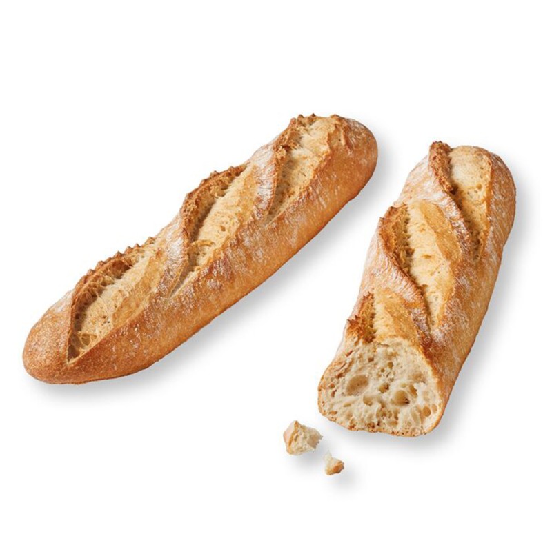 Bridor Stone Oven Part Baked Sourdough Plain Demi Baguette 50x140g