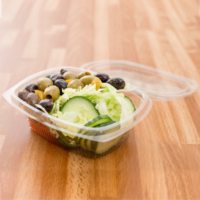 Fresco Oval Salad Containers 375 ml 1x500