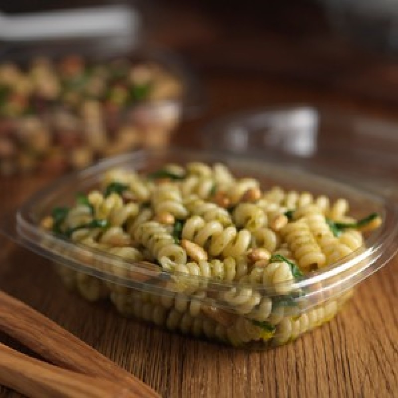 Fresco Oval Salad Container 250ml 1x600