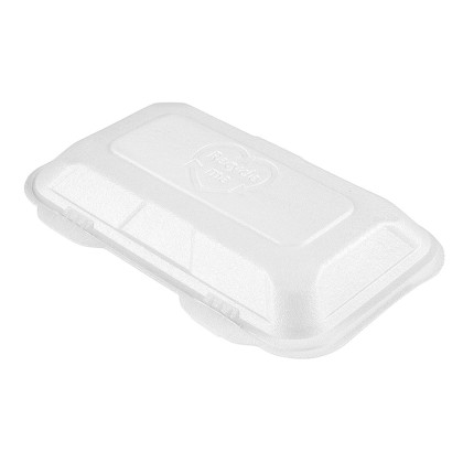 TT10 Infinity Large Meal Boxes White 241x155x62mm 1x200