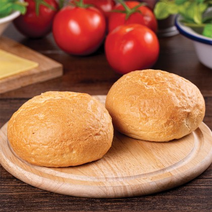 Letsdough Part Baked White Crusty Rolls 56x90g