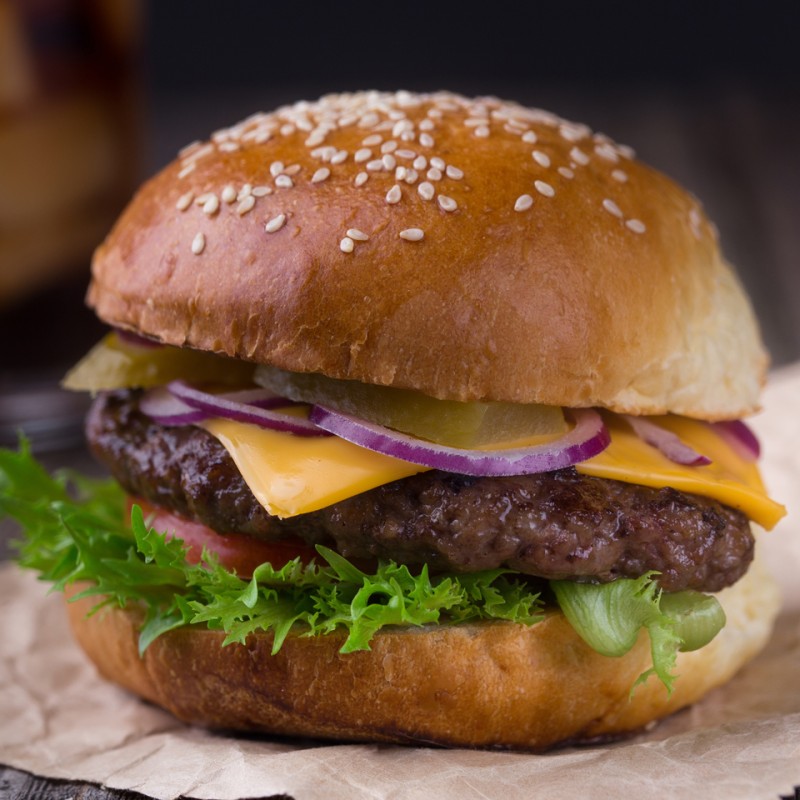 Paragon Basics Economy Halal Beef Burger 2oz 48x56g