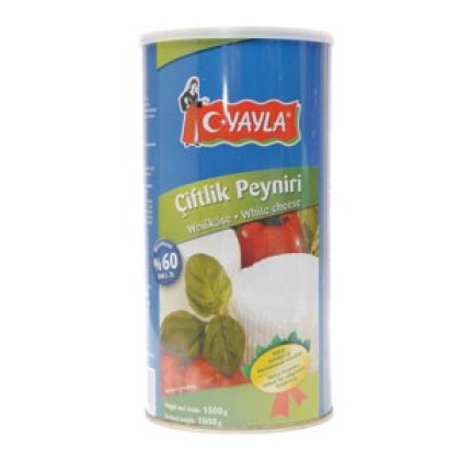 Yayla 60% Turkish White Cheese 1x800g Yayla 60% Turkish White Cheese 1x800g