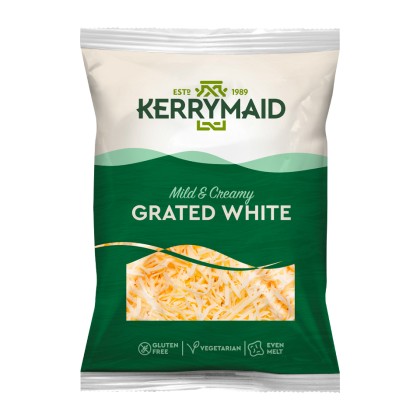 Kerrymaid Grated White Cheese-1x2kg