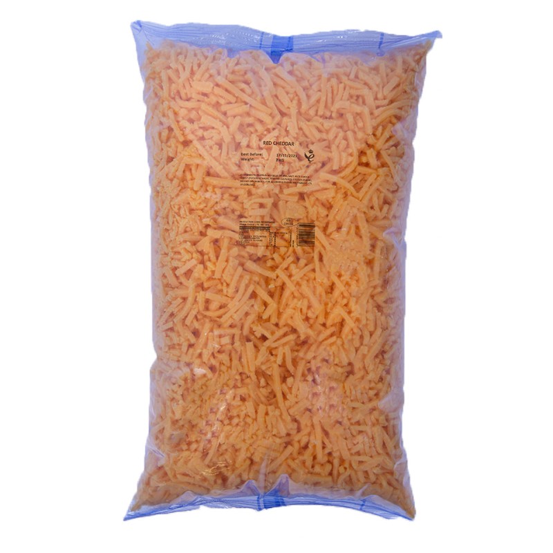 Buttercup Grated Red Cheddar  1x2kg