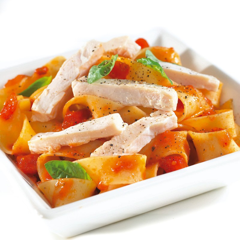IQF Halal Cooked Chicken Strips 1x2.5kg