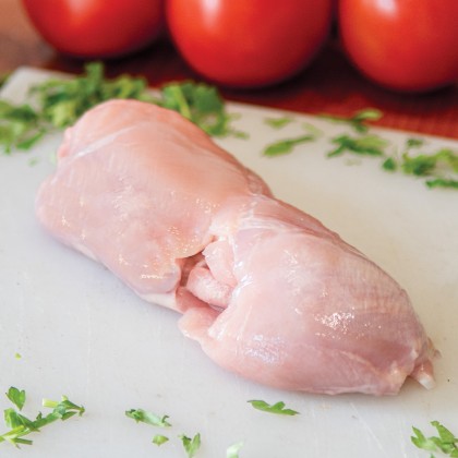 Frozen Halal Skinless Boneless Chicken Leg Meat 1x10kg